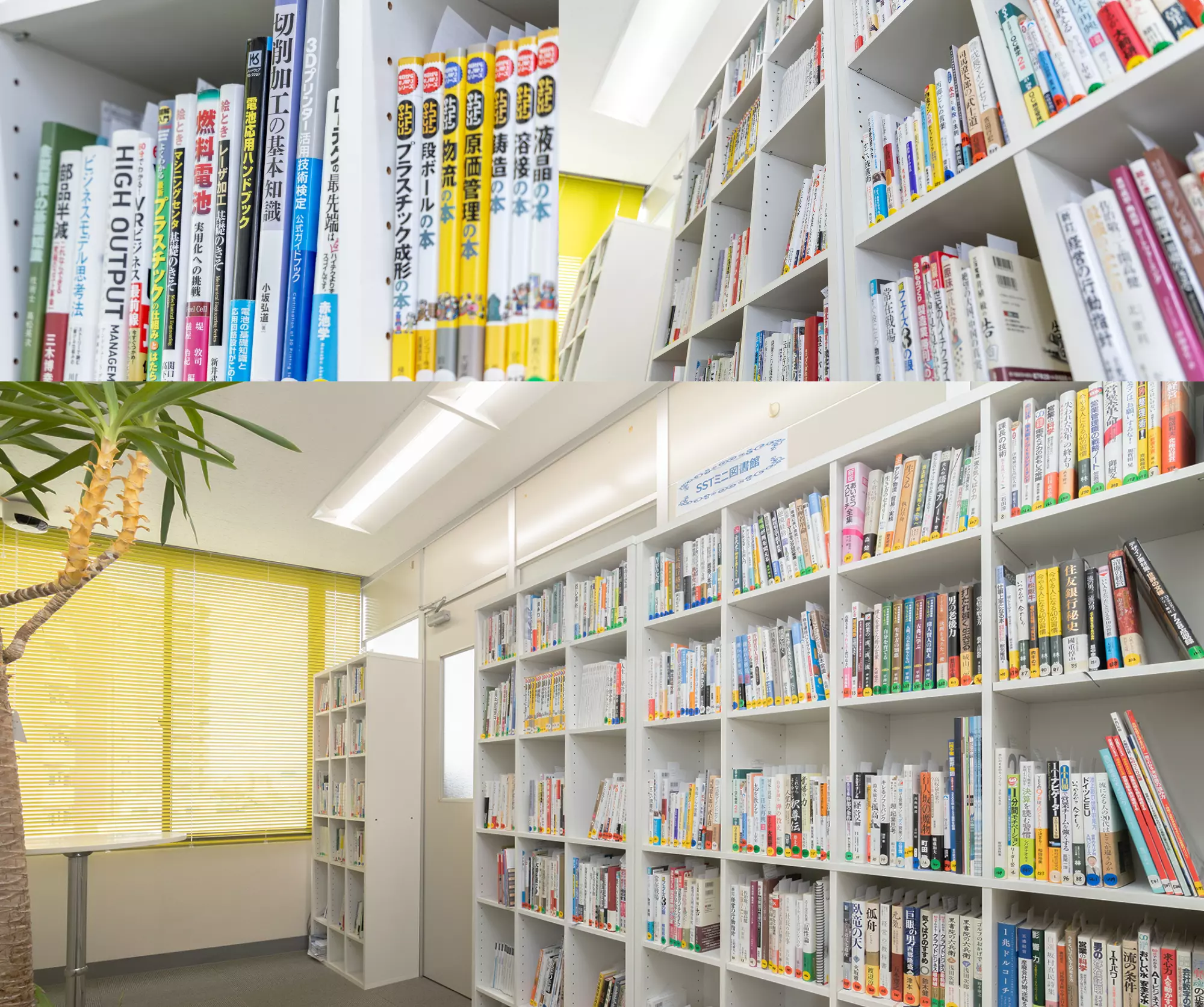 社内図書館の様子